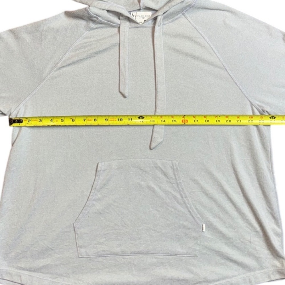Koolaburra by UGG Womens XXL Light Blue‎ Heathered Elbow Patch Hoodie KB8724115 - Picture 5 of 11